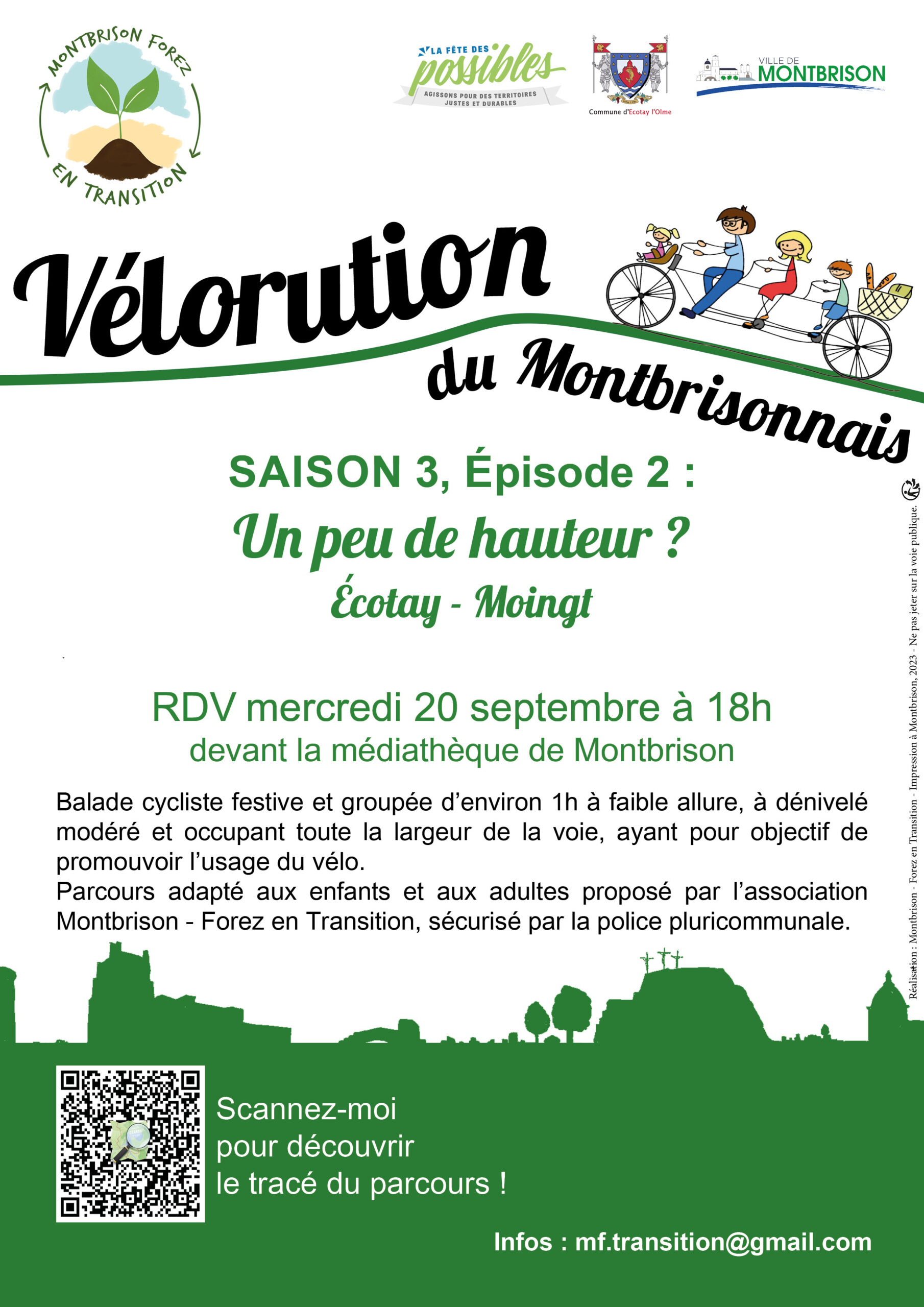 Vélorution du Montbrisonnais – Écotay/Moingt