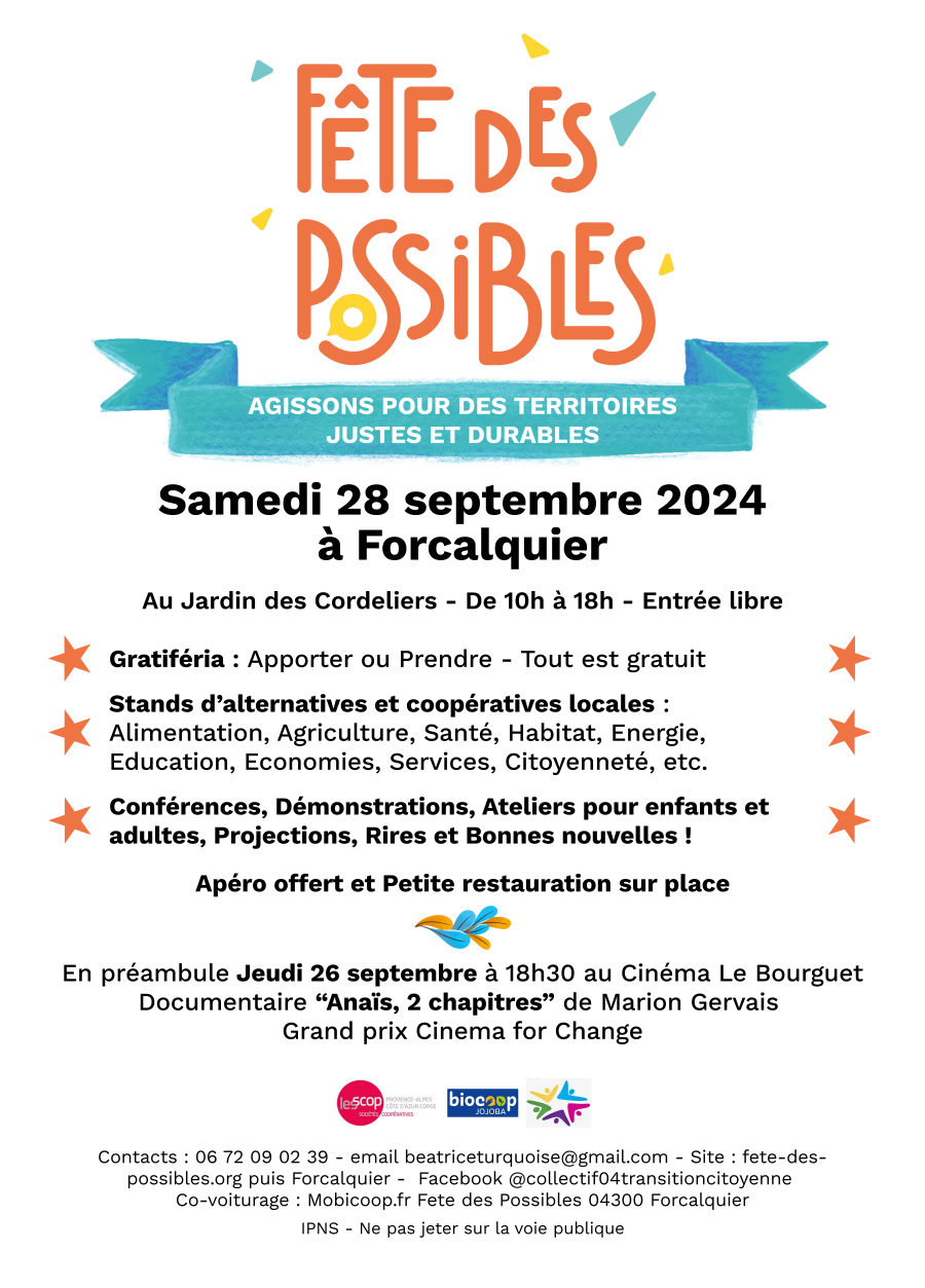 Fête des Possibles Forcalquier