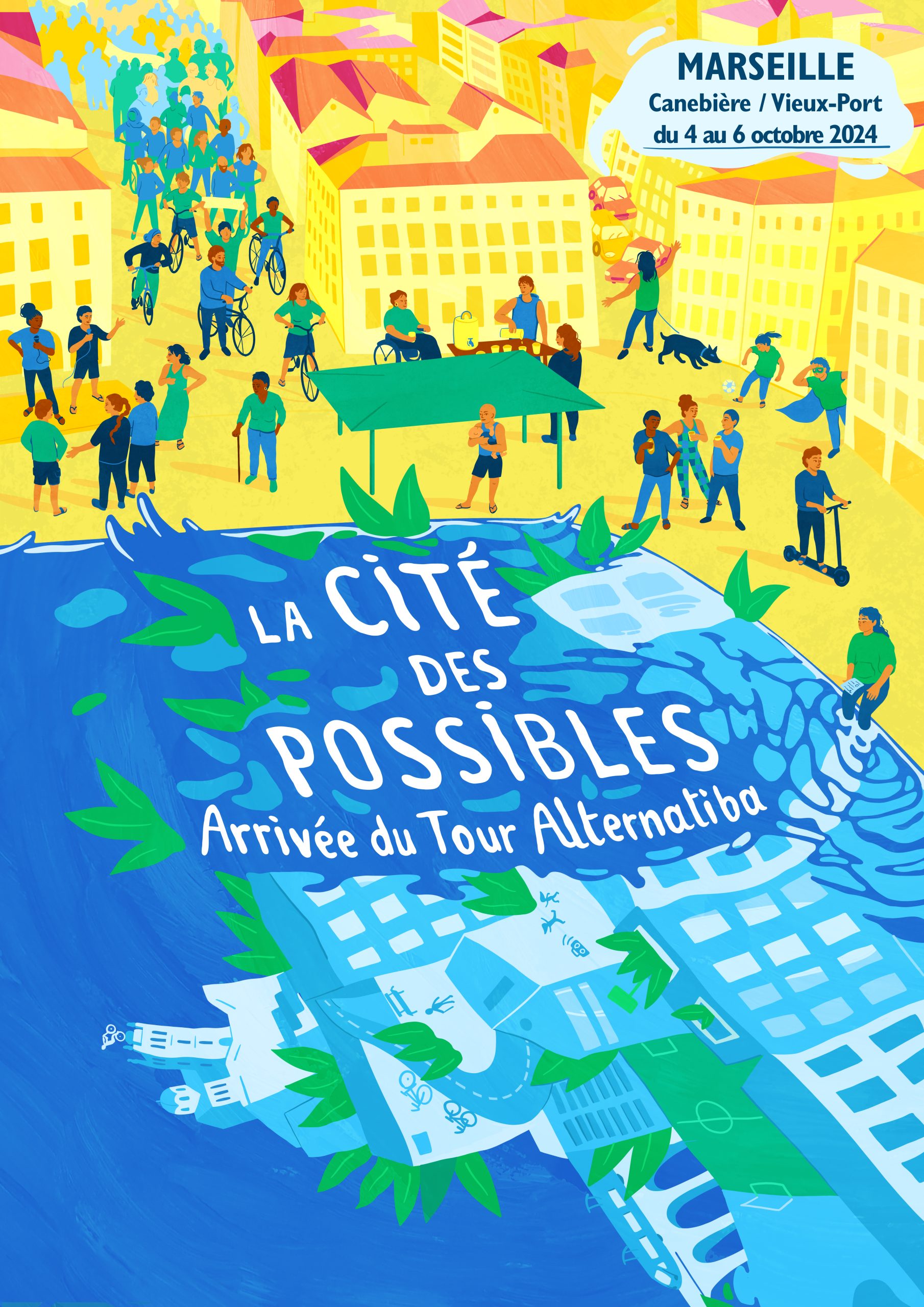 La Cité des possibles – Arrivée du Tour Alternatiba