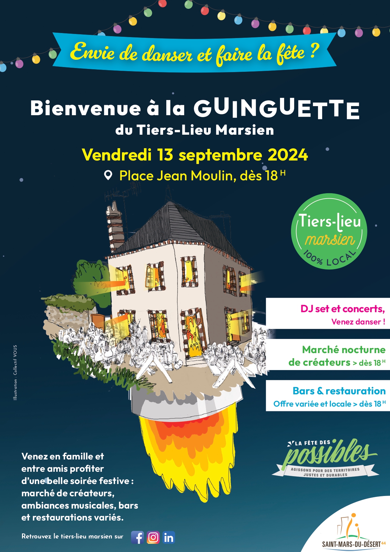 LA GUINGUETTE DU TIERS-LIEU MARSIEN