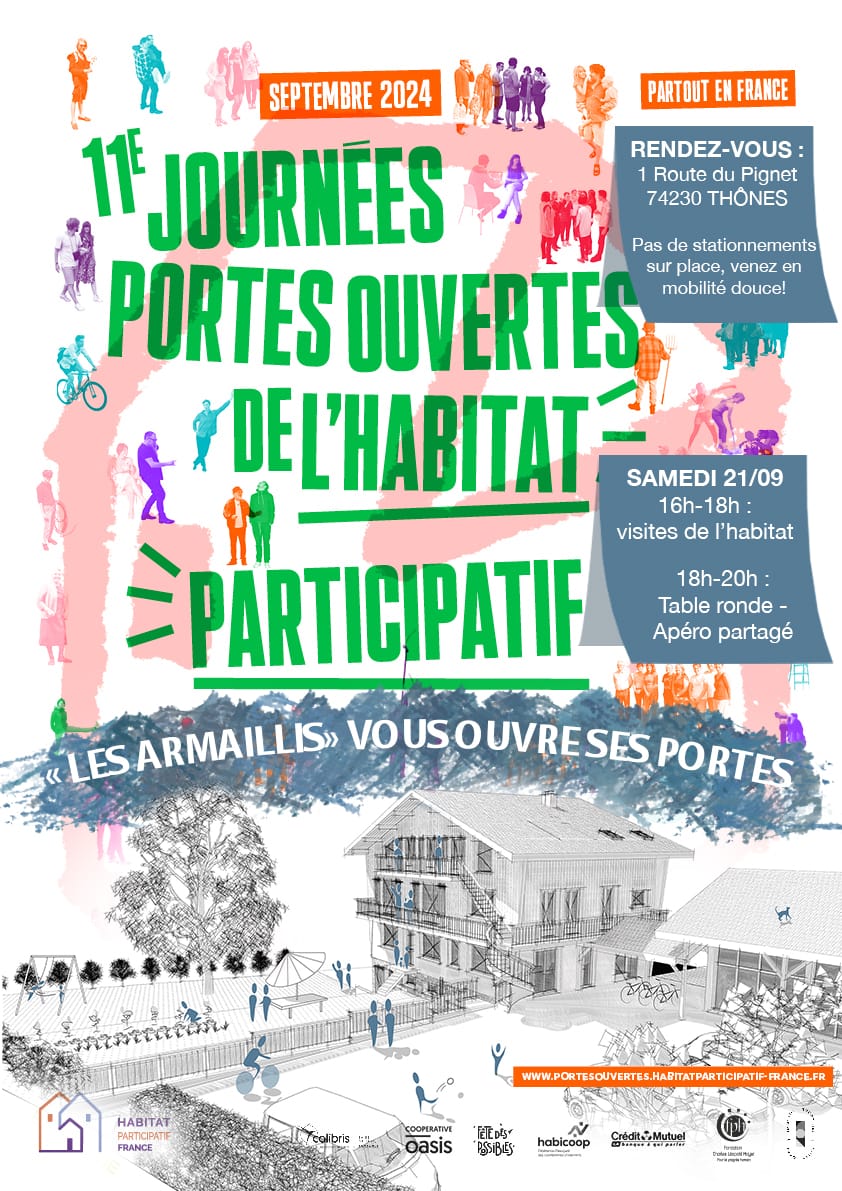 Portes ouvertes de l’habitat participatif Les Armaillis