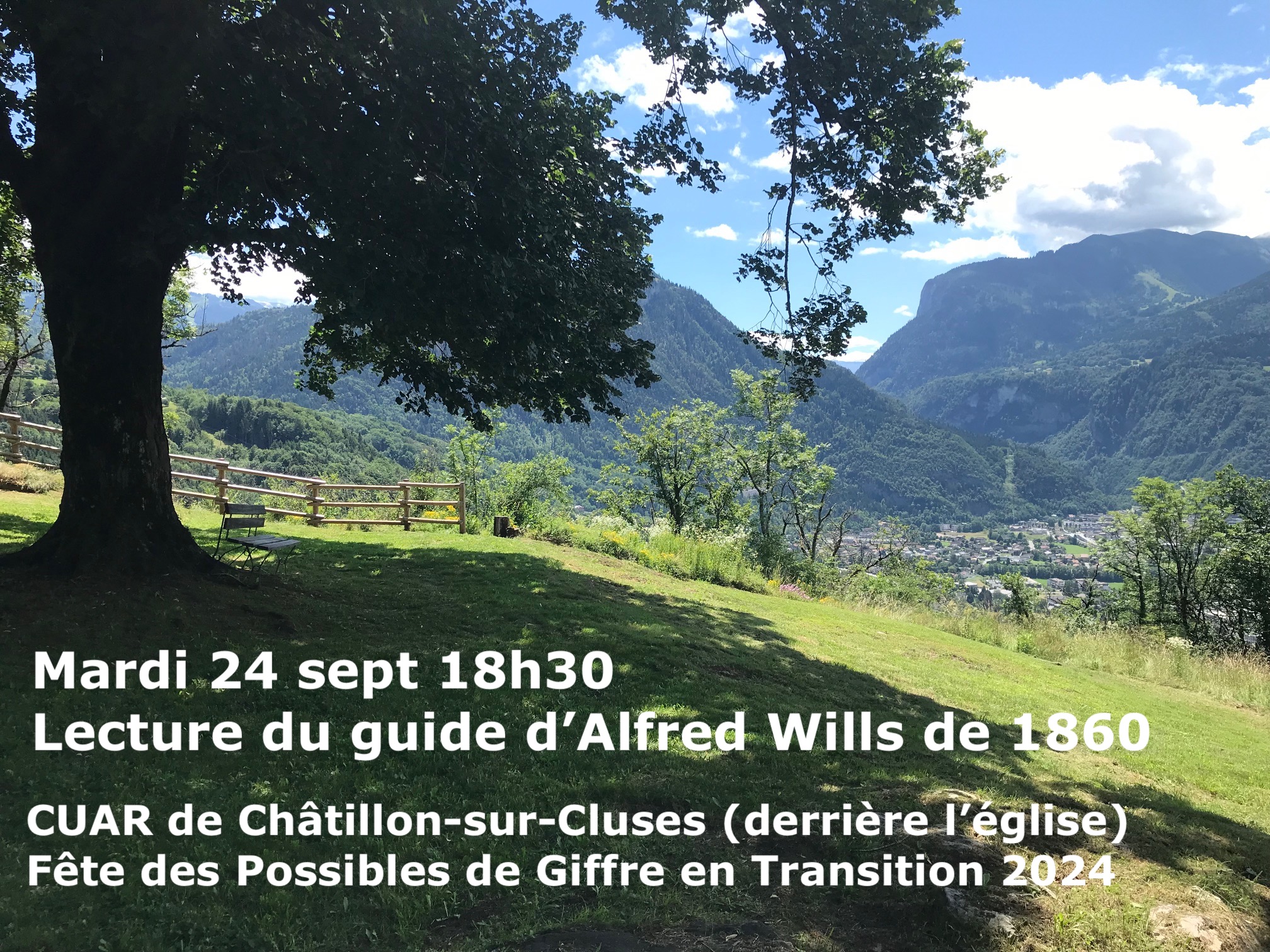 Lecture du guide d’Alfred Wills de 1860