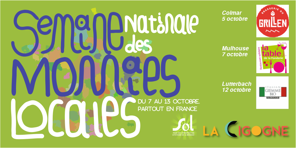 Semaine nationale des monnaies locales – La Cigogne