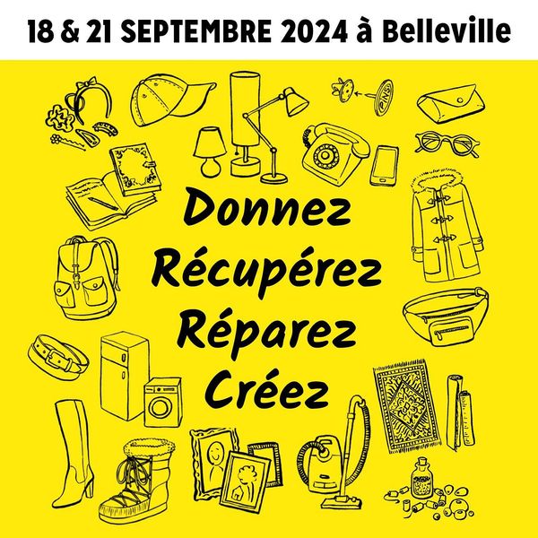 Collecte d’objets / Gratuiterie / Ateliers