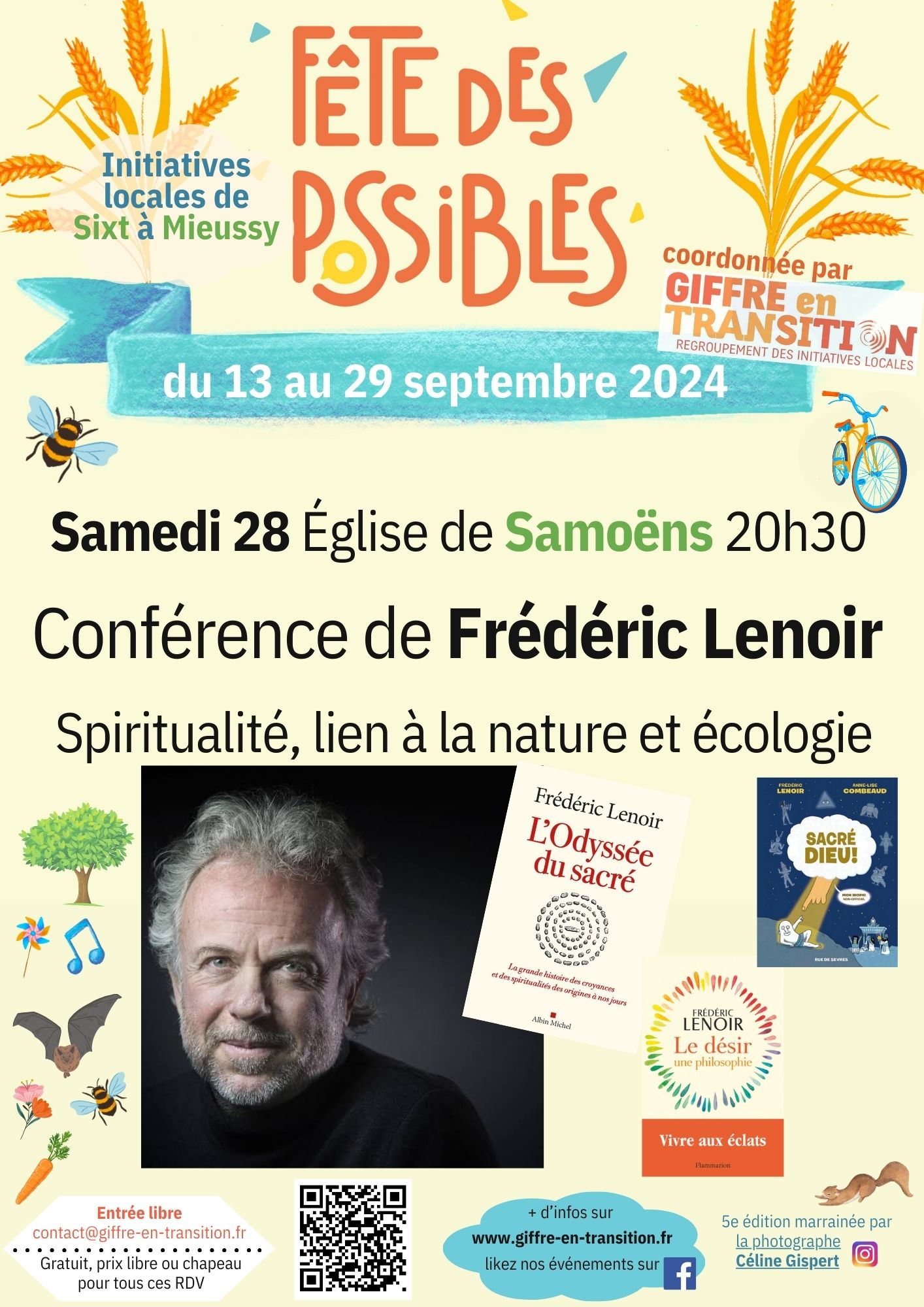 Conférence de Frédéric Lenoir