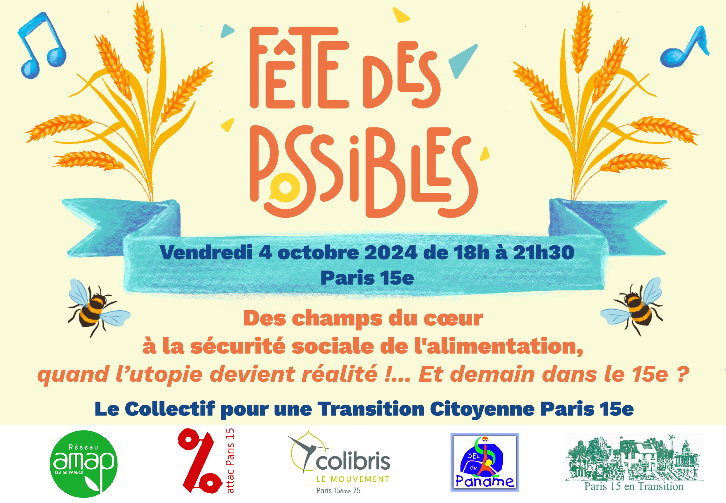 Fête des Possibles – Paris 15e