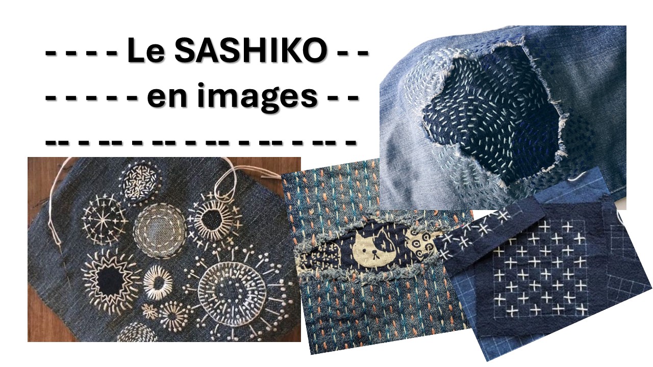 Atelier SASHIKO (Customisation/Réparation: couture créative)