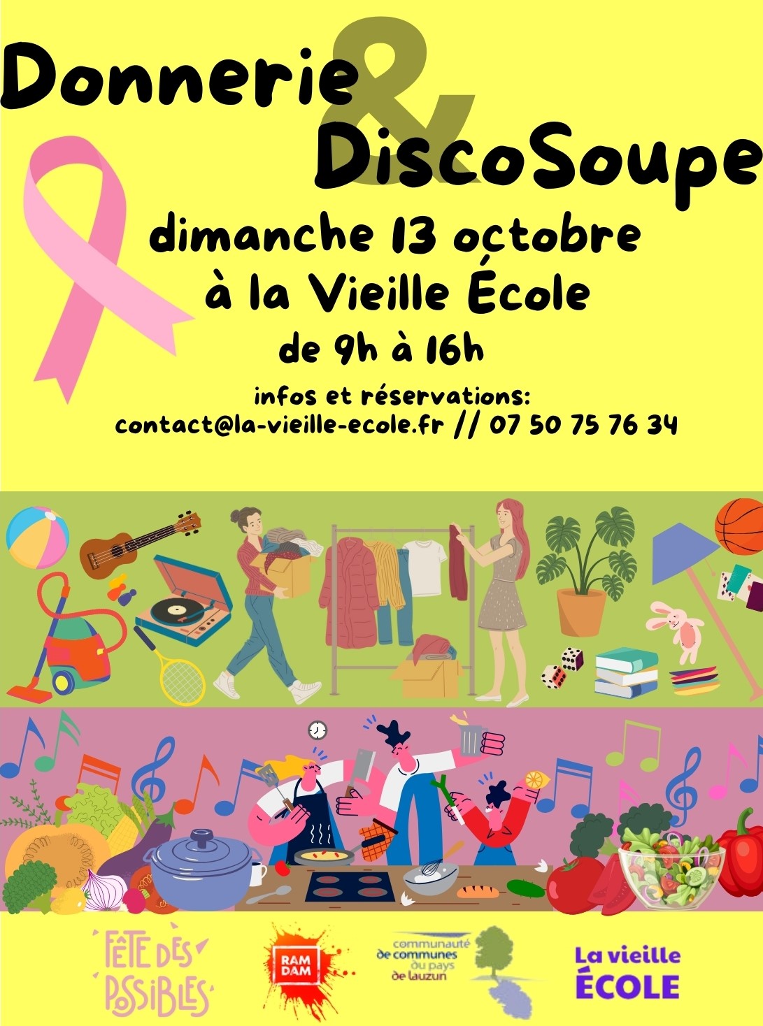 Fête du Gratuit, Donnerie & Disco Soupe